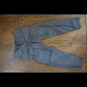 Parma cropped linen pants